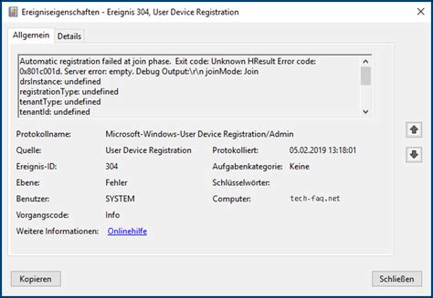 Therefore, the Automatic Device Join runs as a scheduled task whenever someone logs into a server. . User device registration event id 304